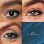 Thrive Causemetics Brilliant Eye Brightener Eyeshadow Stick Bundle for Brown Eyes, 3 Shades, Waterproof & Crease Proof Cream to Powder Long Lasting Formula, 3 Shadow Sticks & Confetti Makeup Bag