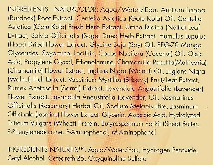naturcolor Haircolor - Goldenrod Hair Dye, 4 Fl Oz (6D)