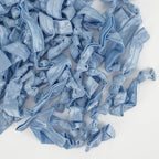 MEEDEE 100 Pack Dusty Blue Hair Ties For Women No Crease Soft Elastic Ribbon No Damage Blue Hair Ties Knotted Ouchless Hair Ribbon Yoga Hair Ribbons Elastic Bracelets