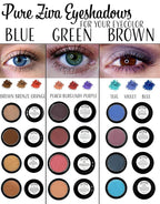 Peacock Neon Jewel Tone Blue Turquoise Teal Shimmer Pressed Powder Single Vegan Eyeshadow; Talc, Paraben & Cruelty Free