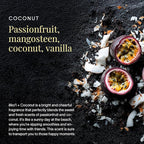 Lilikoi Coconut Body and Hair Mist from Hawaii, Hair Perfume for a Light, Hydrating Refresh, Body Mist for Women and Men, Alcohol-Free, With Moisturizing Hyaluronic Acid & Glycerin, 3.4 oz