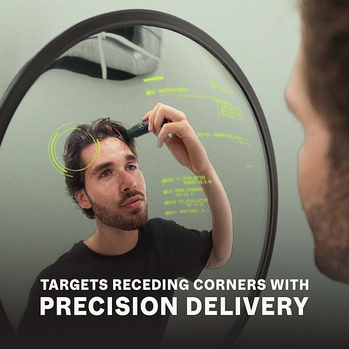 Scandinavian Biolabs Bio-Pilixin® Hairline Booster | Hair Activation Formula with a Massaging Applicator, For Hairline Longevity, Vegan, 15 mL/ 0.5 oz