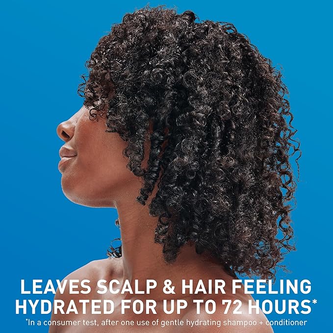 CeraVe Gentle Hydrating Shampoo, With Ceramides, Niacinamide & Hyaluronic Acid For Soft, Healthy Looking Hair & Scalp, Sulfate Free & Color Safe Shampoo, For All Hair Types, 12 Oz (Pack of 2)