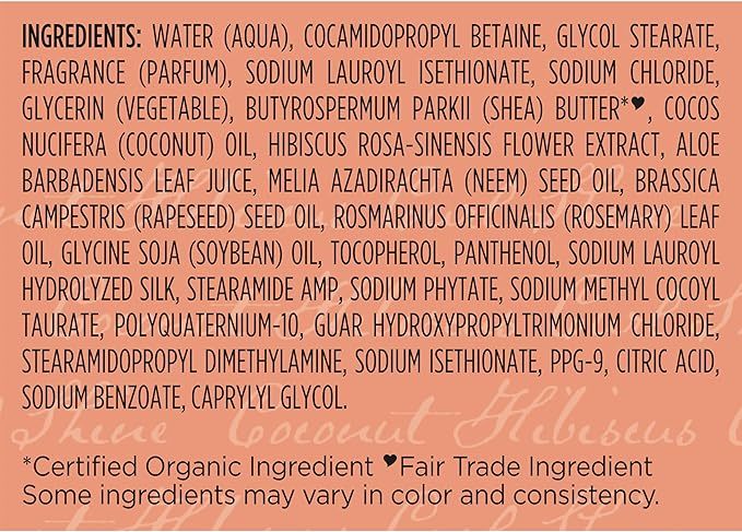 SheaMoisture Curl and Shine Coconut Shampoo Coconut & Hibiscus for Curly Hair Paraben Free Shampoo 13 oz