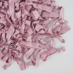 MEEDEE 100 Pack Dusty Rose Color Hair Ties For Women No Crease Soft Elastic Ribbon No Damage Pink Hair Ties Dusty Rose Knotted Ouchless Hair Ribbon Yoga Hair Ribbons Elastic Bracelets