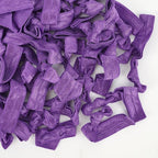 MEEDEE 100 Pack Purple Hair Ties For Women Purple No Crease Hair Ties No Damage Pony Tails Hair Ribbon Ouchless Elastic Knotted Hair Ribbon Yoga Hair Ribbons Elastic Bracelets