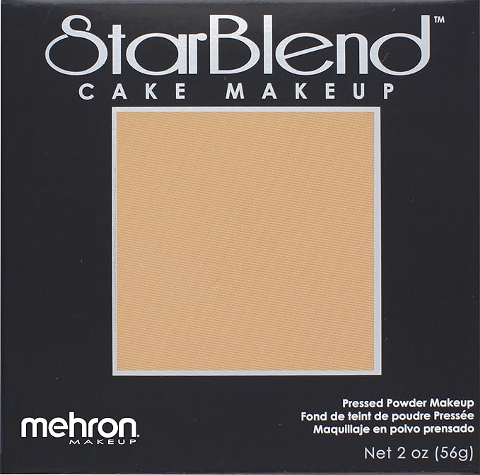 Mehron Makeup StarBlend Cake (2 oz) (Warm Honey)