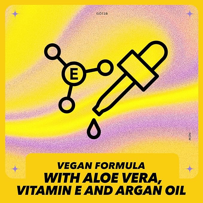 Got2b Curled Detangler, 7.5oz, for all curl types, wavy, curly & coily hair, helps to detangle your hair for easy slip