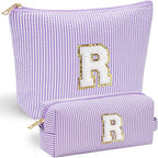 YOOLIFE Gifts for Women, Makeup Bag Make Up Bag Pouch Cosmetics Organizer Bag Cute Makeup Bag Gift for Wife Personalized Best Friend Birthday Gifts Birthday Gifts Sister Daughter Gifts R