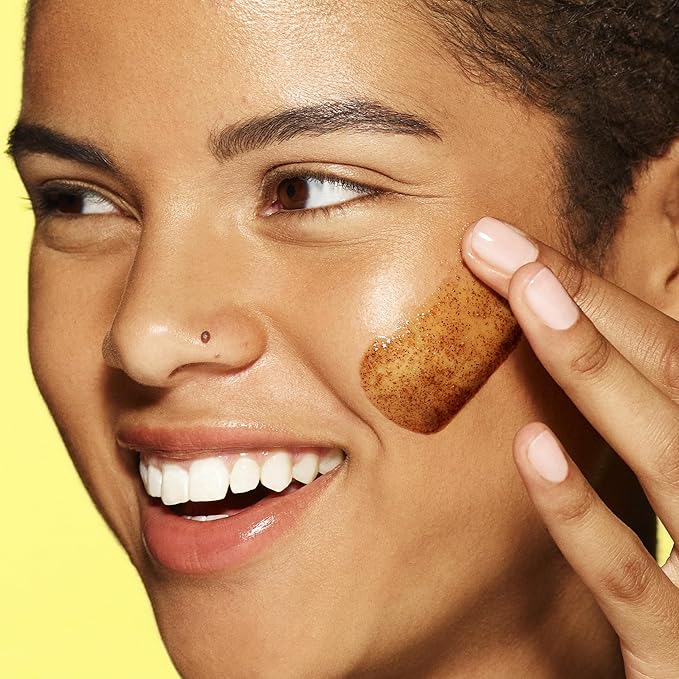 Volition Beauty Turmeric Brightening Polish with Oatmeal + Vitamin E | Physical Scrub to Exfoliate Face & Body | Removes Dead Skin, Smooths, Boosts Luminosity & Glow | Non-Stain Formula (4 fl oz)