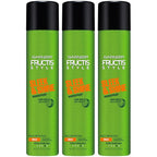 Garnier Fructis Style Sleek and Shine Anti-Humidity Hairspray, Ultra Strong Hold, Frizz Protection 8.25 Oz, 3 Count (Packaging May Vary)