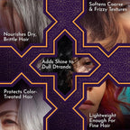 Argan Oil, 4 oz, Hair Oil Treatment for Dry Damaged Hair, Leave-in Conditioner, Hydrating, Strengthens, Natural, Cruelty Free