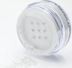 Twinkle White Silver Sparkle Metallic Single Loose Powder Eyeshadow; Vegan, Talc & Paraben Free, No Animal Testing & Cruelty Free