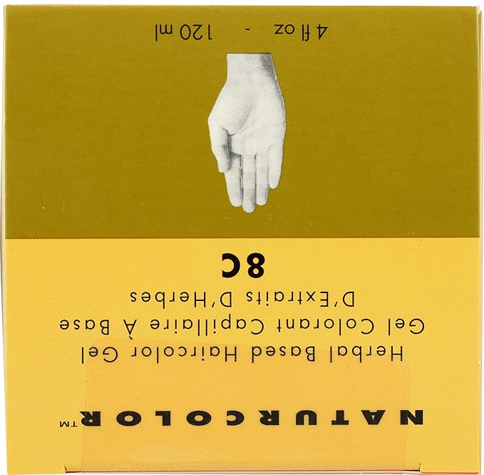 naturcolor Haircolor - Woodruff Blonde Hair Dye, 4 Fl Oz (8C)