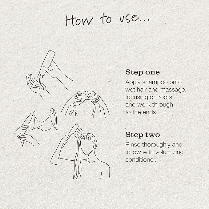 Tweak’d by Nature - Rise & Shine Hair Volumizing Shampoo for Oily Hair, Paraben and Sulfate Free Shampoo, Hydrating Hair Care for Soft, Tangle-Free Finish, Cruelty Free (33.8 ounces)