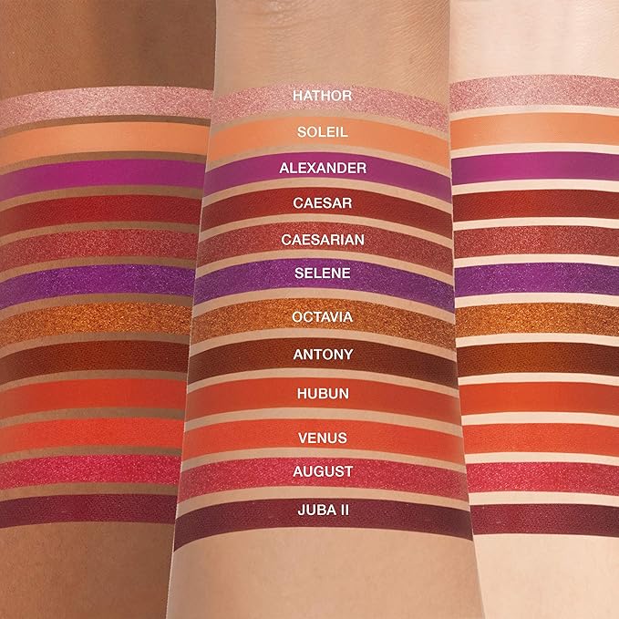 EBIN NEW YORK Cleopatra's Love - Secret of Pharaoh Eyeshadow Palette, Highly Pigmented and Blendable, Cruelty-Free, Long-Lasting Matte & Shimmer