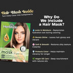 Herbishh Hair Color Shampoo - Magic Dye for Gray Hair, Lasting Color in Minutes - 500 Ml, 3-In-1, Ammonia-Free (Dark Brown)