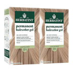 Herbatint Permanent Hair Dye - 8N Light Blonde - For Up To 100% Gray Coverage of Resistant Gray Hair - Ammonia-Free, Alcohol-Free & Vegan - Salon Influenced Hair Color 5.75 fl oz (2 Pack)
