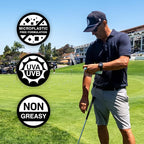 Surface Sunscreen Spray SPF 50 for Body, Natural Formula, Lightweight and Reef Friendly, Broad Spectrum UVA UVB Protection, Water Resistant Sun Care for Outdoor Use, Fragrance Free, 6oz