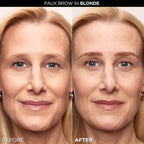 L'Oreal Paris Faux Brow, Hair-Like, Filling Eyebrow Pen with Double-Brush Tip, Fast & Precise Eyebrow Makeup, Dark Blonde, 0.04 Fl Oz