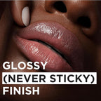 Deck of Scarlet Threeway Solid Lip Oil, Vegan Formula With Hyaluronic Acid and Hydrating Oil Blend, Glossy Finish - Pink Provocateur