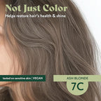 Herbatint Permanent Hair Dye For Women - 7C Ash Blonde - For Up To 100% Gray Coverage of Resistant Gray Hair - Ammonia-Free, Alcohol-Free & Vegan - Salon Influenced Hair Color 5.75 fl oz