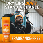 O'Keeffe's Lip Repair Unscented Lip Balm for Dry, Cracked Lips - Stick (3 Pack) - Moisturizer for Very Dry Lips