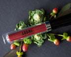 Aromi Maroon Matte Liquid Lipstick | Dark Red, Bordeaux Lip Color with Warm Undertones, Vegan, Cruelty-free, Long-wear, Waterproof, Handmade (Rich Rosewood)