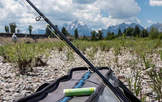 Dermatone Green Tea Lip Balm Stocking Stuffer | Moisturizing | Medicated | Aloe & Vitamin E | Soothes Chapped & Cracked Lips | SPF30 | 3-pack (Green Tea, 0.15oz)