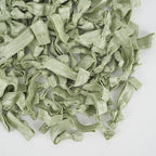 MEEDEE 100 Pack Olive Green Hair Ties For Women No Crease Soft Elastic Ribbon No Damage Olive Green Hair Ties Knotted Ouchless Hair Ribbon Yoga Hair Ribbons Elastic Bracelets