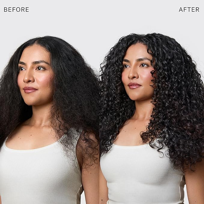 Rizos Curls Strong Hold Gel - Long-Lasting, Flake-Free Gel for Curly, Coily, and Wavy Hair, Frizz Control, Curl Definition & Shine, Vegan Collagen Peptides & Sugar Cane Extract, 8oz