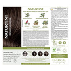 Naturtint 4WN Radiant Nature Brown Glamour Permanent Hair Color (Pack of 1), Ammonia Free, Vegan, Cruelty Free, up to 100% Gray Coverage, Long Lasting Results (Packaging may vary)