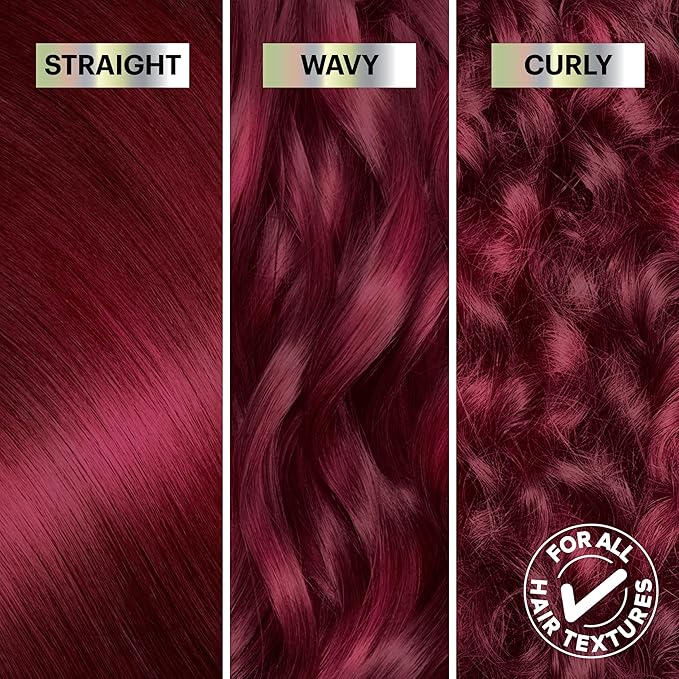 Garnier Hair Color Nutrisse Ultra Color Nourishing Creme, RP1 Dark Intense Pink Red (Cherry Flamingo) Permanent Hair Dye, 2 Count (Packaging May Vary)