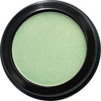 Clover Shimmering Emerald Green Yellow Gold Flecked Forest Pressed Powder Single Vegan Eyeshadow; Talc, Paraben & Cruelty Free