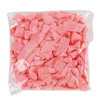 MEEDEE 100 Pack Light Pink Ouchless Elastic Hair Accessories - No Crease Soft Ribbon Knotted Ties, No Damage Ponytails, Yoga Bracelets for Women