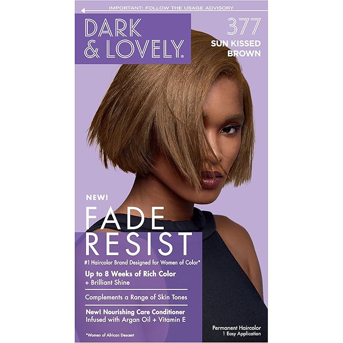 SoftSheen-Carson Dark and Lovely Fade Resist Rich Conditioning Color, Sunkissed Brown 377