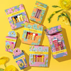 Burt's Bees Gifts Ideas - In Full Bloom Lip Balm Set, Original Beeswax, Dragonfruit Lemon, Tropical Pineapple & Strawberry, Natural Origin Lip Treatment, 4 Tubes, 0.15 oz.