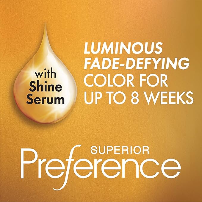 L'Oreal Paris Superior Preference Luminous Fade-Defying Permanent Hair Color, Hair Dye For Up to 9 Weeks of Radiance, Ultimate Natural Blonde 10NB, 1 Hair Dye Kit