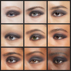 Black Matte Opaque Smokey Eye Onyx Midnight Zero Jet Black Pressed Powder Single Vegan Eyeshadow; Talc, Paraben & Cruelty Free