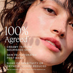 Farmacy Gentle Double Cleanse Skincare Gift Set - Fragrance-Free Gentle Creamy Face Cleanser & Makeup Remover Cleansing Balm - Melts Away Makeup & Helps Promote Healthy Skin (2 Count)