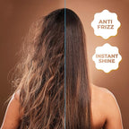 LATINOIL Chia Oil Heat Protectant Spray For Hair - Hair Thermal Protection Shield From Heat - Leave In Conditioner - Anti Frizz Moisturizer (8 Oz)