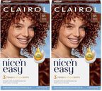 Clairol Nice'n Easy Permanent Hair Dye, 5R Medium Auburn Hair Color, Pack of 2