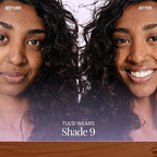 Naked Sundays BeautyScreen™ SPF 50 Peptide Foundation Tint – Tinted Sunscreen & Skincare Makeup with Zinc Oxide, Niacinamide – Lightweight Natural Coverage, 9 Rich Mahogany, 1.01 oz