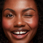 Saie Dew Liquid Blush for Cheeks - Hydrating Cream Blush Stick with a Blendable + Buildable Formula - Skincare Infused Dewy Cheek Tint for a Natural Flush - Glowy Makeup Essential - Cutie (.40 oz)