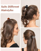 Medium Hair Clips, 18 Pcs 1.38 Inch Hair Claw Clips, No-Slip Jaw Clips for Women and Girls