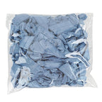 MEEDEE 100 Pack Smoke Blue Hair Ties For Women Blue No Crease Knotted Hair Ties Soft No Damage Elastic Hair Ribbon Ouchless Yoga Elastic Bracelets