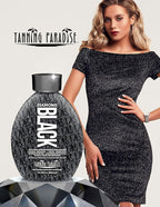 Tanning Paradise Diamond Black Tanning Lotion Transfer Resistant Tanning Lotion for Tanning Beds 13.5Oz