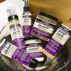 Aunt Jackie's Grapeseed Style and Shine Recipes Frizz Patrol Anti-Poof Setting Hair Mousse, Sets Curly Hair Styles in Place,Purple Fl.Oz 8.5 Ounce