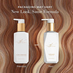 Goldie Locks Travel Size Shampoo & Full-Size Leave-In Conditioner Set - Sulfate-Free, Paraben-Free - Hydration, Frizz Control & Shine - Color & Extension Safe - Protein-Free - 3.4 fl oz + 5.1 fl oz