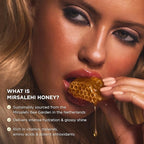 Gisou Honey Infused Hair Oil - Hydrating & Frizz Control Treatment with Mirsalehi Honey, Adds Shine & Heat Protectant for All Hair Types, 1.7 Fl Oz